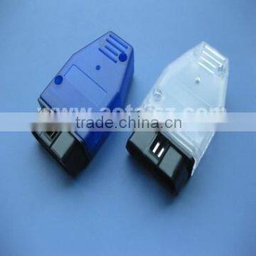 Factory custom OBD ii connector obd diagnostic plug enclosure