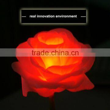 Plastic Flowers Led Light Rose Flowers For Home/Wedding Decoration