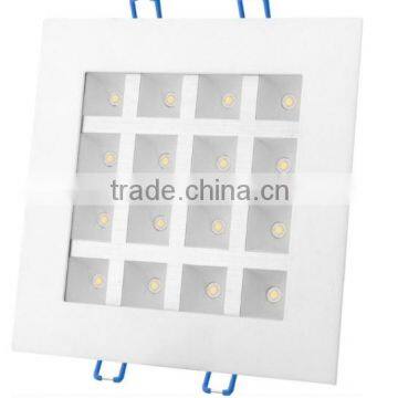 16x1w led ceiling lights pure white color