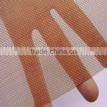 twill weaved high density copper wire mesh for water fliter