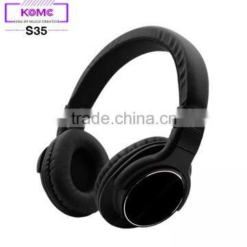 Headphones Wired Studio Monitor Headset with Foldable Lightweight Design and Spiral Cable