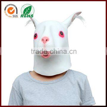 Halloween Cosplay Party Costumes Animal Rabbit Realistic Female Latex Mask for Crossdressing