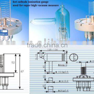 Super High Vacuum Ionization Vacuum Gauge vacuum sensor vacuum measure probe