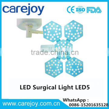 high quality ceiling led surgical shadowless lamp ot light LED operating examination lamp LED5