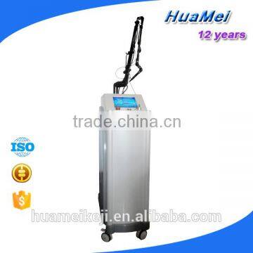 Remove Neoplasms Huamei 2014 Stationary Fractional Co2 1ms-5000ms Laser For Wrinkle Scar Spot Removal Machine