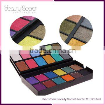 2016 Top Quality 24 color Pearl Powder private label eyeshadow palette Cosmetic Set Kit