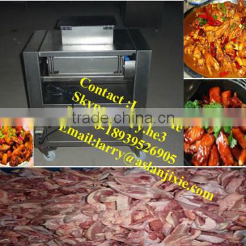 chicken cutting machine with bone/chicken cutter/goose cutting machine