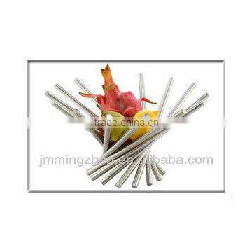 stainless steel wire fruit basket for kitchen