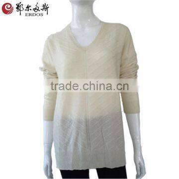 Erdos fancy knitting 2017 spring women cashmere sweater