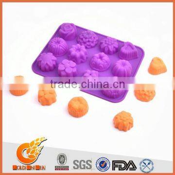 High quality and inexpensive silicone mini ice cube trays(ICE10023)