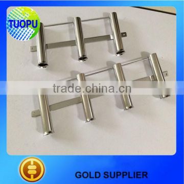 High quality stainless steel / PP 3 tube rod holder rack 4 tube rod holder