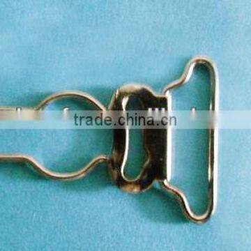 Garment accessories metal garter clip