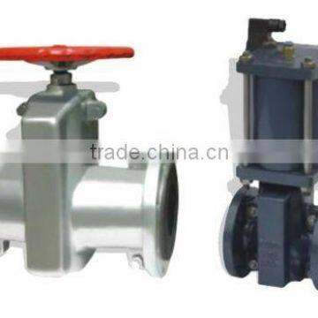 Aluminum solenoid pneumatic rubber pinch valve in china