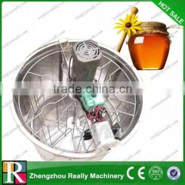 Electric honey bee extractor with different frames