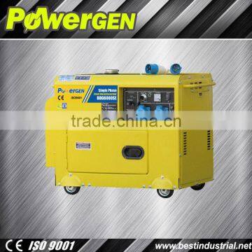 Hot Sale!!! POWERGEN Robust 5KW Diesel Generator with ATS Function