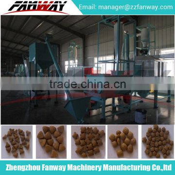 Small capacity easy operation extruder pet food extrusion processing line