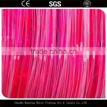 Red Nylon Multi Monofilament fishing nets (redes de pesca) plant china