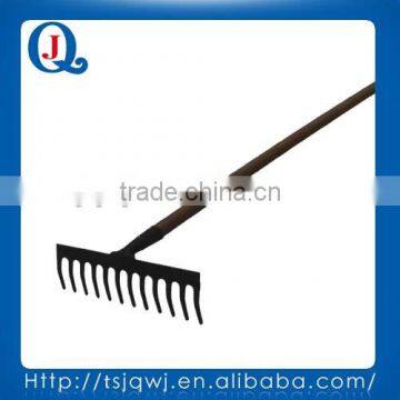 RAKE JQ025 WITH 14 TINES BOW FOR GARDEN AND FARM