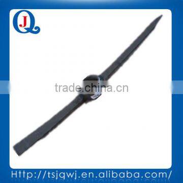 Hammer forged durable use one piece steel pickaxe P415
