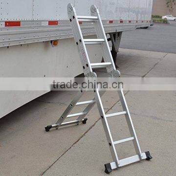 Scaffold Extendable Heavy Duty Multi Purpose Aluminum Ladder Folding Step Ladder photo-5