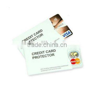 Hot sale customize RFID blocking sleeve aluminum credit card holder