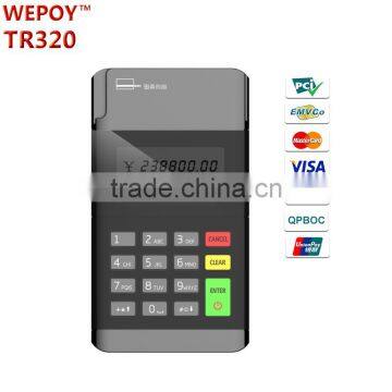 Mobile Bluetooth smart payment terminal mpos with high secure