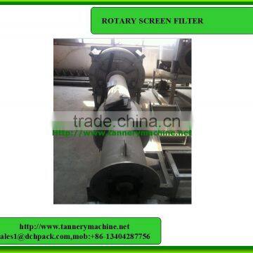 rotary drum screen with water treatment plant price