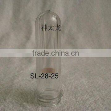 good quality 28mm clear bottle preform made in china