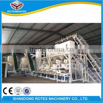 Rotexmaster wood pellet china funiture wood waste pellet machine