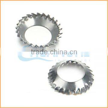 China Professional Manufacturing Yellow Zinc Spring Lock Washer photo-5