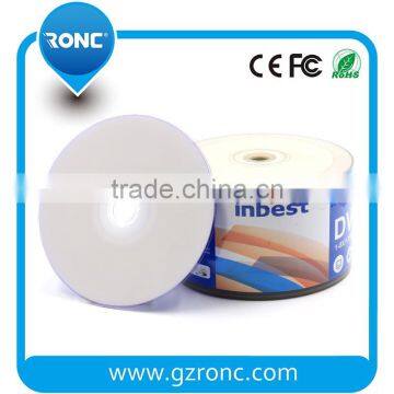 Blank White Inkjet Princo Printable Dvd-r photo-4