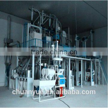 Complete set whole wheat flour machine price for whole meal whole wheat with bran flour milling