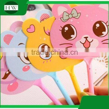 Promotional Wholesale Cheap Funny School Office Stationery Mini Plastic Fan Roller Ball Point Pen photo-4