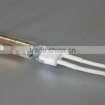 Gold-coated Quartz Shortwave Twin Tubes for Heating Elements photo-3