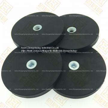 D66mm Rubber Coated Magnet