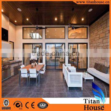 Easy Assemble Luxury Modern Design Low Cost Steel Structure Prefab Beach Houses photo-3