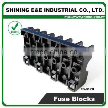FS-017B 600V 10 Amp 7 Way Midget Type Din Rail Glass Fuse Base photo-6