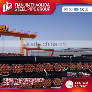 ERW Black Iron Pipe Welded Steel Pipe and Tube of Tianjin