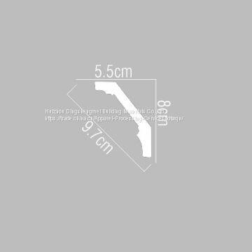 Decorative Crown Molding With Rosette Design photo-2