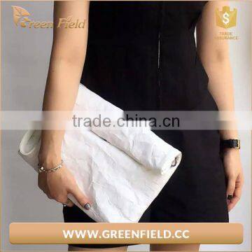 Resistant Washable Kraft Paper Cosmetic Clutch Bag photo-2