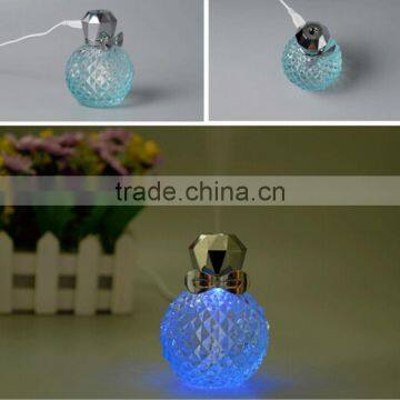 Perfume Bottle Shape Mini USB Ultrasonic Humidifier, Air Fresh Purifier photo-2