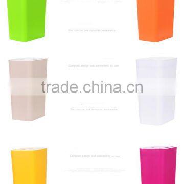 Colorful Rectangel Press Trash Bin Garbage Bin photo-2
