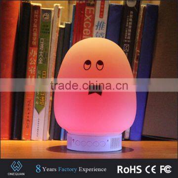 2017 Silicone Wireless Bluetooth Speaker With Led Light photo-4