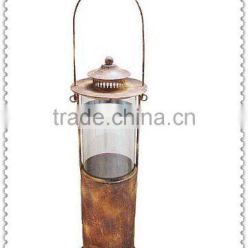 Hanging iron lantern