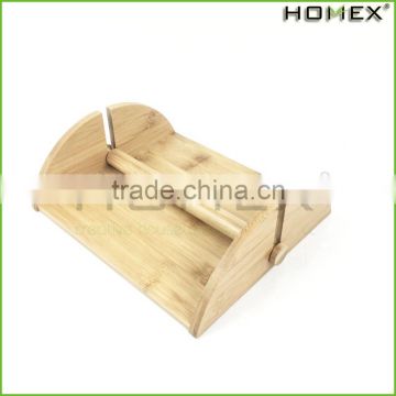 Bamboo Wood Napkin Holder/Napkin Dispenser Homex-BSCI