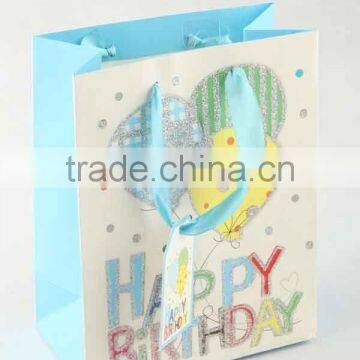 Printed Foldable Gift Bag With Balloon Pattern/ Shopping Paper Bag photo-4