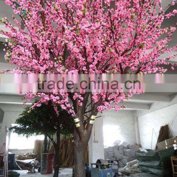 GNW BLS1219-1 Artificial Cherry Flower Tree With Wood Stand For Wedding photo-5