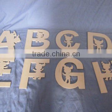 wholesale high quality decorative wooden alphabet letters for crafts