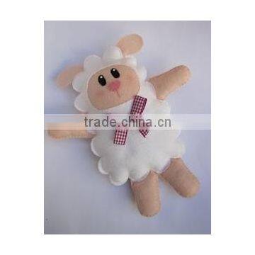 alibaba express hot sale high quality new products wholesale alibaba eco handmade felt soft toy goat made in china