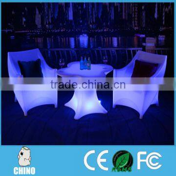 Hot Selling Nightclub LED Bar Table Furniture LED Table With Chair photo-2
